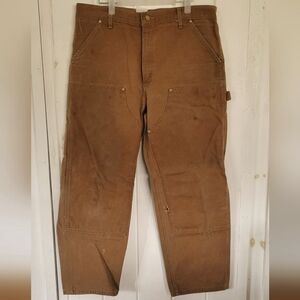 Carthartt Double Front Duck Carpenter Work 90"s Pants